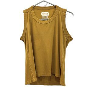 Big Bud Press Yellow Tank Top Shirt  Women's Plus Size 2XL